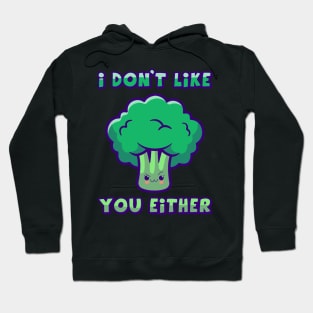 mean broccoli Hoodie